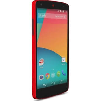 Google Nexus 5 - 32 GB - Bright Red - Click Image to Close